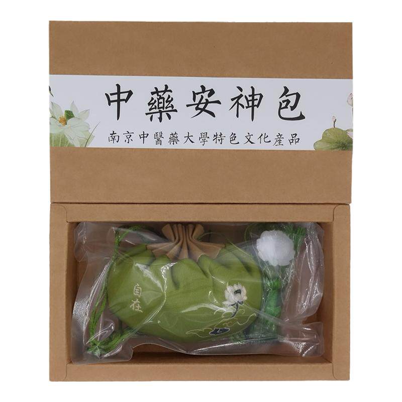 南京中医药大学创业园安神香囊礼盒装好睡眠30克药粉安神香包流苏