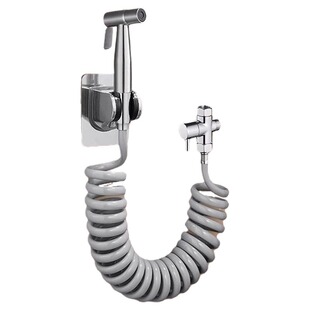 家用马桶冲洗喷枪厕所卫生间水枪水龙头伴侣一进二出高压强力洗地