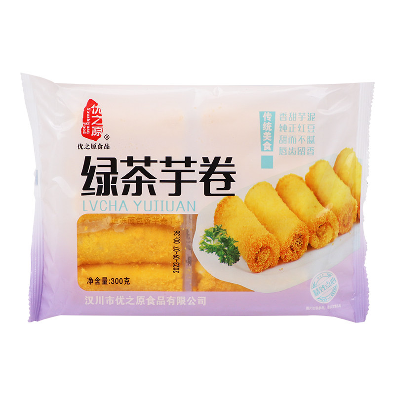 优之原绿茶芋卷300g*20袋整箱