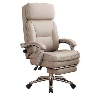 老板椅真皮舒适人体工学椅可躺电脑椅家用办公室椅子沙发椅办公椅