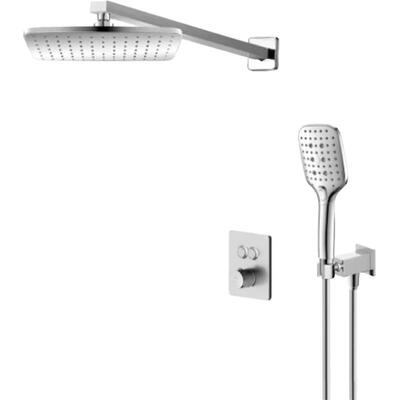 观博GABO入墙式恒温淋浴花洒套装