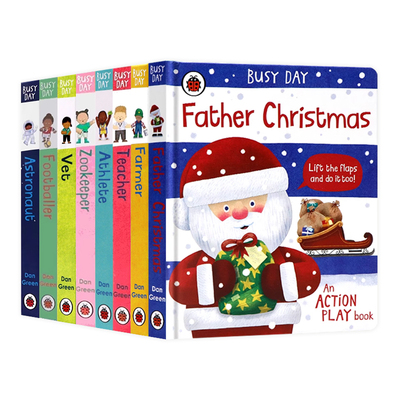 BusyDay小瓢虫职业认知翻翻书