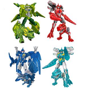 变形玩具恐龙机器人金刚机甲霸王龙儿童手办正版男孩翼龙精美礼物