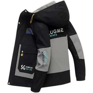 外套男士2025秋冬季新款加绒加厚休闲棉衣上衣服男装青少年夹克