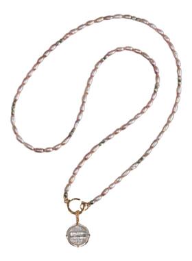 灵犀淡水珍珠无核女款珍珠项链