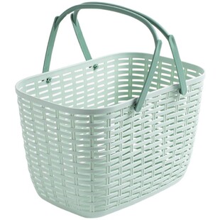 加厚手提洗澡篮子浴室篮子装洗漱用品收纳篮塑料韩范男士镂空浴筐