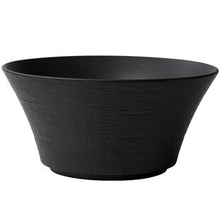 米立风物黑白餐具轻奢面碗高级感汤碗家用2026新款陶瓷大号深汤碗