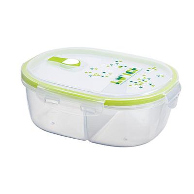 透明便携带勺带盖冰箱微波炉加热