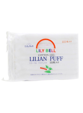 LilyBell丽丽贝尔省水纯棉化妆棉卸妆棉片脸面眼部湿敷专用女正品