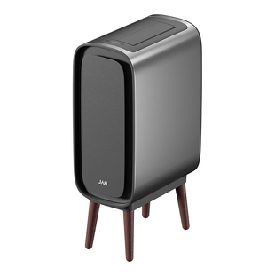 洁安惠智能感应垃圾桶家用厕所卫生间客厅电动窄缝全自动带盖高脚