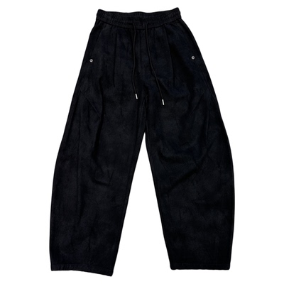 美式休闲痞帅加厚阔腿休闲裤男