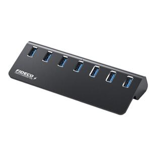 诚和德usb拓展坞插头多口3.2分线器hub集线器转换多口带电源DC供电接U盘台式延长线笔记本电脑桌面10Gbps扩展