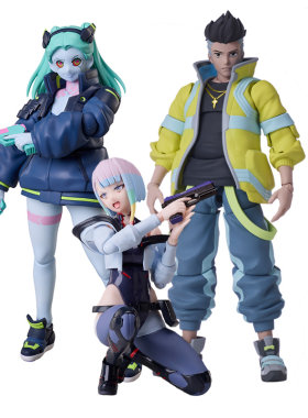 GSC ANIPLEX安尼普 Buzzmod 赛博朋克 丽贝卡 露西 大卫 可动手办