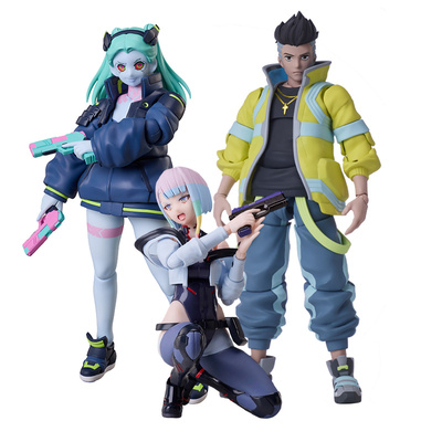 GSC ANIPLEX安尼普 Buzzmod 赛博朋克 丽贝卡 露西 大卫 可动手办