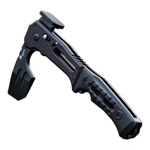 汉道洛克疾锋折叠斧户外野营装备救援应急防灾消防多功能战术斧头