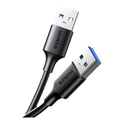 绿联双头usb3.0数据线公对公双公头连接线转传输移动硬盘盒笔记本电脑散热器机顶盒写字板车载双面二两头接口