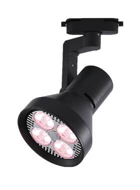 LED超市轨道灯30W50W淡红光射灯
