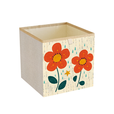 可水洗皮革布艺折叠收纳箱