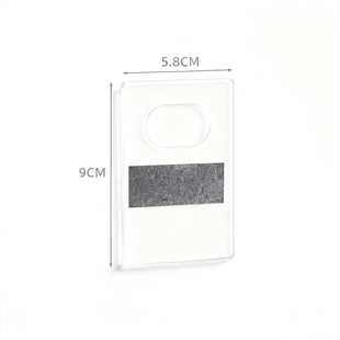 拍立得冰箱贴mini照片磁吸相框磁性小卡相片展示架亚克力透明卡套