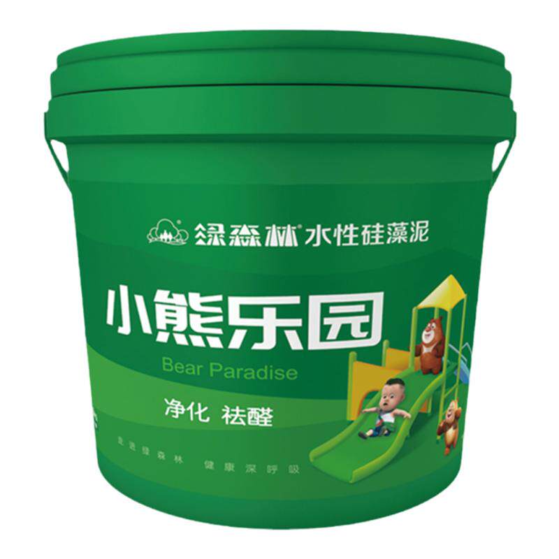 绿森林水性硅藻泥液态涂料