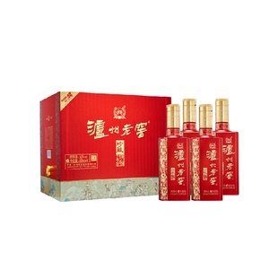 泸州老窖六年窖头曲珍藏52度500ml*4瓶