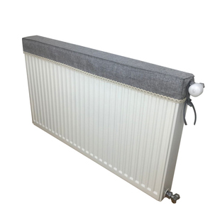 ins棉麻暖气片罩套装饰罩家用布艺防尘罩遮挡全包老式防熏黑盖布