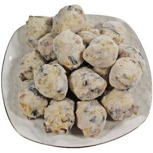 纯素食约赐素猴头菇鹿茸菇丸子台湾风味仿荤冷冻火锅佛家寺庙斋菜