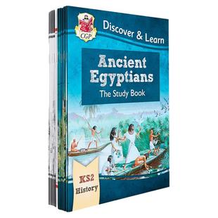 英国CGP原版 KS2 Discover & Learn History 历史探索和发现系列多组合 ​Activity Book & Study Book ​活动手册&学习指南