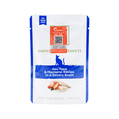 罗斯rawz飒食猫零食餐包50g