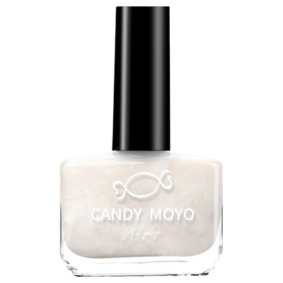CandyMoyo银色指甲油免烤持久不可剥速干安全无毒2025新款夏日440