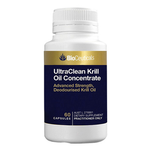 澳洲Bioceuticals土豪高纯磷虾油DHA卵磷脂虾青素养心脑氧化60粒