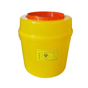 医疗利器盒一次性锐器盒筒黄色废物圆形方形医疗垃圾桶医院诊所用