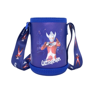 奥特曼儿童保温杯套通用水杯保护套迪迦水壶套带提绳斜挎可爱卡通