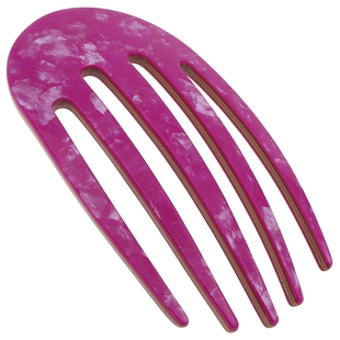 进口现货章小蕙Camila Paris法国高档手工醋酸发梳法式盘发插梳