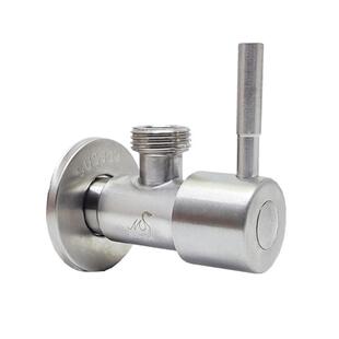 角阀304不锈钢三角阀门开关水家用马桶热水器冷热4分水龙头阀门