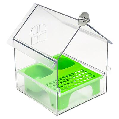 鹦鹉洗澡盆多功能专用大号珍珠小鸟虎皮澡盆玄凤牡丹鸟笼外置浴室