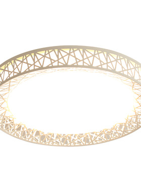 led吸顶灯圆形卧室灯现代简约客厅灯大气餐厅过道阳台中山灯具
