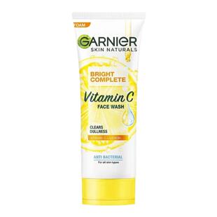 garnier泰国卡尼尔柠檬VC洗面奶100ml多种肤质净白改善黯沉泡沫