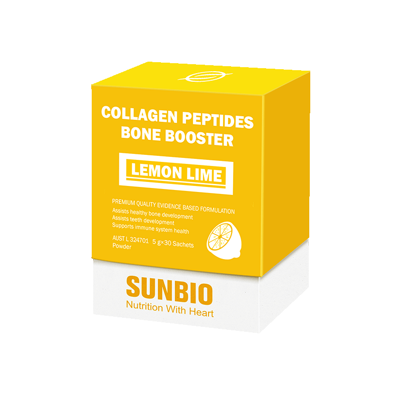 SUNBIO苏糖酸钙牛骨胶原肽长身高