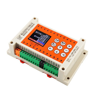 简易PLC控制器QJ-16R-2可编程时间继电器控制器PLC一体机循环定时