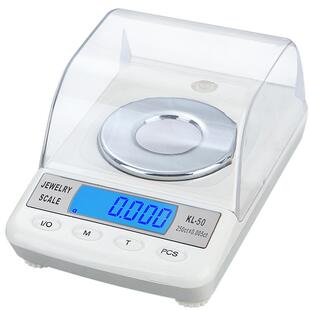 高精度0.001g珠宝秤电子秤mg精准小型毫克称黄金精密天平口红秤药