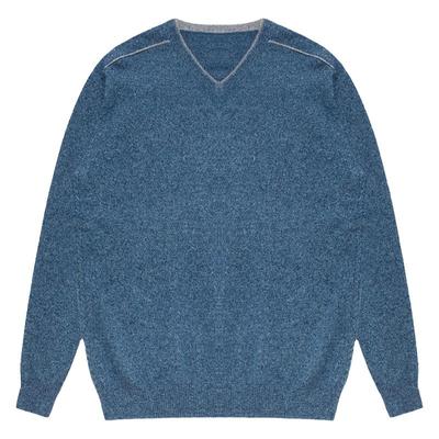 kingdeer鹿王新款v领百搭羊绒衫