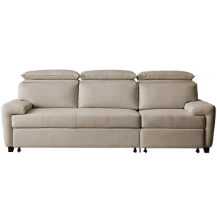 双虎沙发床可折叠两用小户型客厅卧室布艺沙发伸缩抽拉多功能216