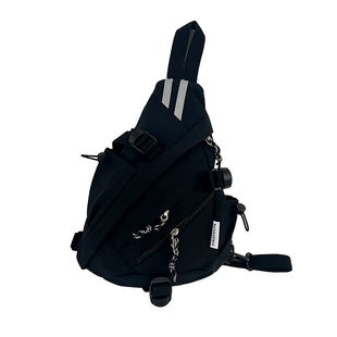 新款ins多功能大容量儿童休闲单肩斜挎包男孩时尚户外运动胸包潮