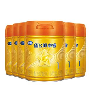 育儿补贴】飞鹤星飞帆卓睿A2奶源一段婴儿奶粉1段758g6罐保价