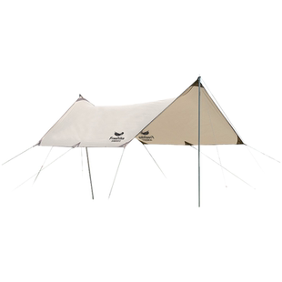 飞客户外露营涂银天幕帐篷野营野炊野餐防雨防晒遮阳布棚便携凉棚