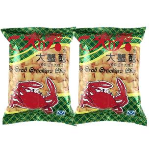 七宝一丁爽爽大蟹酥老式蟹味粒80后油炸膨化九零后怀旧零食大蟹酥