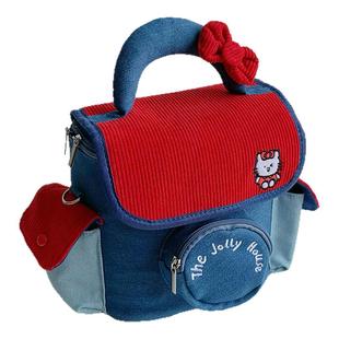 原创可爱相机包佳能r50保护套富士索尼数码手提收纳包便携斜挎包