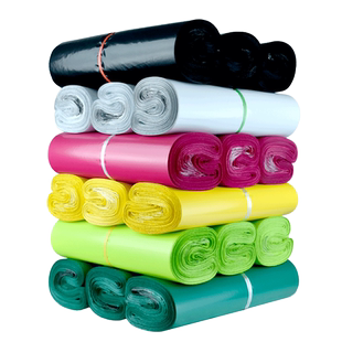 快递袋子加厚彩色防水袋打包袋2842小号黄色文具包装袋物流发货袋