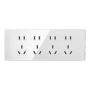 国际电工118型插座一体式连体20多孔十二孔六9九孔暗装15孔面板